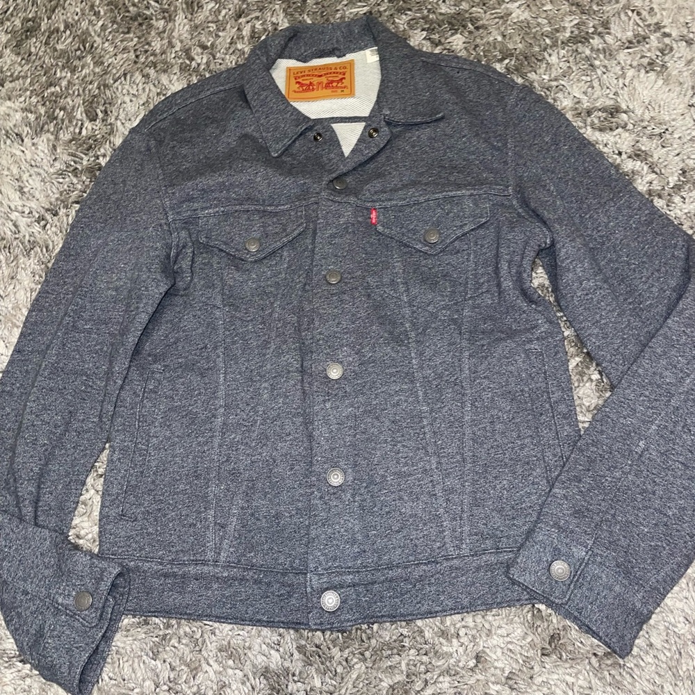 Levi's Strauss heather Gray trucker Jacket